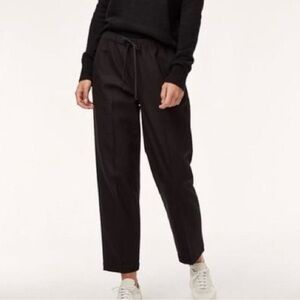 Aritzia The Group by Babaton Jimmy Wool Blend Pant Dark Grey Size Small #61440